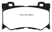 EBC 08-13 Infiniti FX50 5.0 Yellowstuff Front Brake Pads