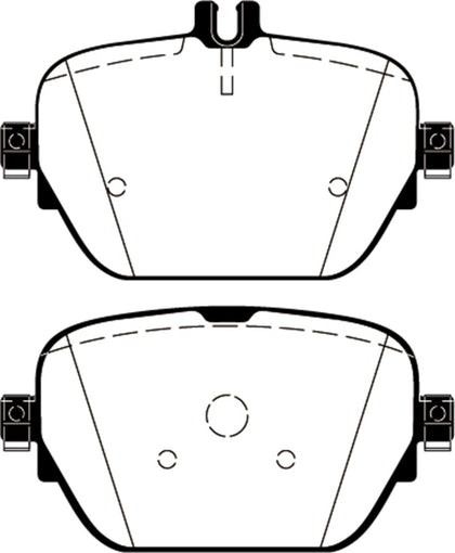 EBC 2019+ Mercedes-Benz CLS53 AMG (C257) 3.0L Turbo Redstuff Rear Brake Pads