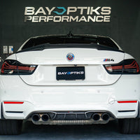 F82 M4 & F32 4 Series Coupe CSL Laser Style Tail Lights (2014 - 2020)