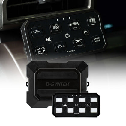 Diode Dynamics D Switch 8 Channel Switch Panel