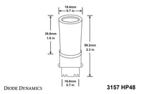 3157 HP48 LED Red Six Diode Dynamics