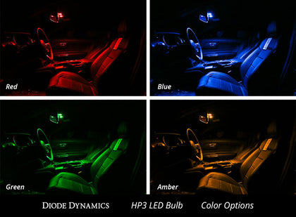 194 HP3 LED Green Short Single Diode Dynamics