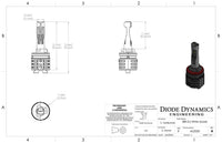 880/881 White SL2 LED Bulb Each Diode Dynamics