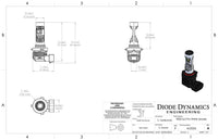 9005/9011/H10 White SL2 Pro LED Bulb Each Diode Dynamics