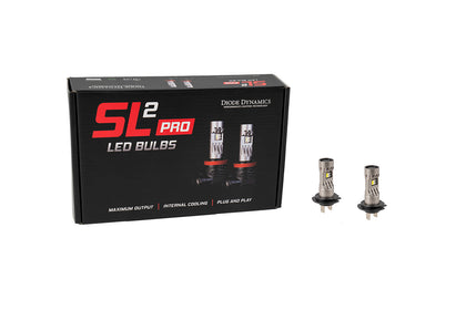 H7 White SL2 Pro LED Bulbs Pair Diode Dynamics