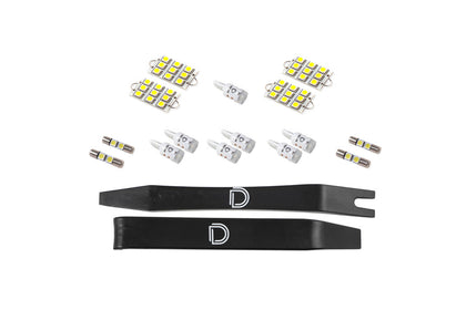 Interior LED Kit for 2011-2023 Dodge Charger, Cool White Stage 1 Diode Dynamics