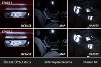 Interior LED Kit for 2016-2023 Toyota Tacoma, Cool White Stage 1