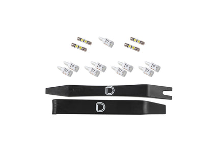 Interior LED Kit for 2011-2021 Jeep Grand Cherokee, Cool White Stage 1 Diode Dynamics