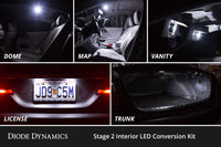 Interior LED Kit for 2007-2011 Toyota Camry, Cool White Stage 1