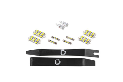 Interior LED Kit for 2007-2013 Chevrolet Silverado, Cool White Stage 1 Diode Dynamics