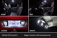 Interior LED Kit for 2007-2013 Chevrolet Silverado, Cool White Stage 1