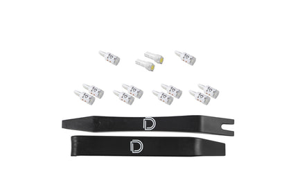 Interior LED Kit for 2014-2019 Toyota Highlander, Cool White Stage 1 Diode Dynamics