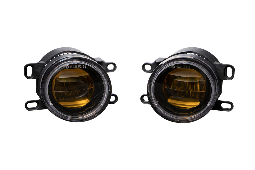 Elite Series Fog Lamps for 2011-2013 Lexus CT200h Pair Yellow 3000K Diode Dynamics