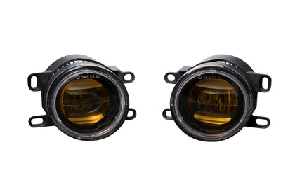 Elite Series Fog Lamps for 2012-2014 Toyota Prius Pair Yellow 3000K Diode Dynamics