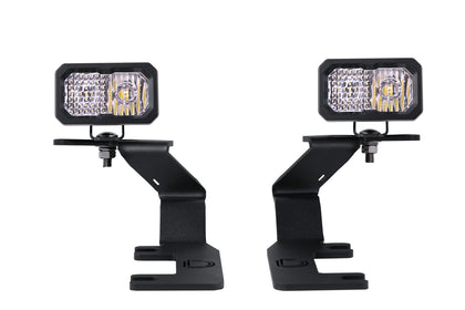 Stage Series 2in LED Ditch Light Kit for 2015-2021 Chevrolet Colorado, Pro White Combo Diode Dynamics