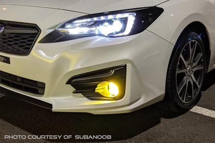SS3 LED Fog Light Kit for 2015-2021 Subaru Impreza (w/ Eyesight Package) White SAE Fog Sport w/ Backlight Diode Dynamics