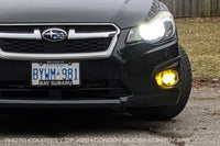 SS3 LED Fog Light Kit for 2012-2014 Subaru Impreza Yellow SAE Fog Sport w/ Backlight Diode Dynamics