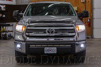 SS3 LED Fog Light Kit for 2014-2021 Toyota Tundra White SAE Fog Sport w/ Backlight Diode Dynamics