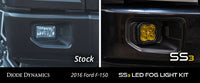 SS3 LED Fog Light Kit for 2015-2020 Ford F-150 White SAE Fog Sport w/ Backlight Diode Dynamics