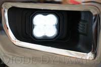 SS3 LED Fog Light Kit for 2017-2021 Ford Super Duty Yellow SAE Fog Max w/ Backlight Diode Dynamics