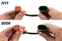 SS3 LED Fog Light Kit for 2005-2009 Subaru Outback White SAE Fog Pro w/ Backlight Diode Dynamics