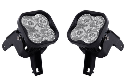 SS3 LED Fog Light Kit for 1999-2010 Ford Super Duty F-250/F-350 White SAE Fog Max w/ Backlight Diode Dynamics