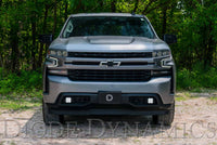 SS3 LED Fog Light Kit for 2019-2021 Chevrolet Silverado 1500 White SAE Fog Sport w/ Backlight Diode Dynamics