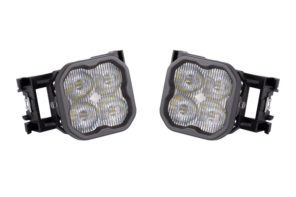 SS3 LED Fog Light Kit for 2008-2009 Subaru Legacy White SAE Fog Pro w/ Backlight Diode Dynamics