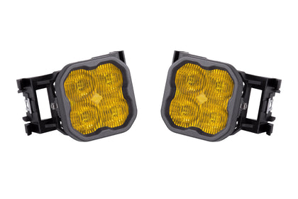 SS3 LED Fog Light Kit for 2008-2009 Subaru Legacy Yellow SAE Fog Max w/ Backlight Diode Dynamics