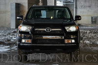 SS3 LED Fog Light Kit for 2010-2013 Toyota 4Runner, Yellow SAE Fog Max with Backlight Diode Dynamics