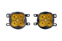 SS3 LED Fog Light Kit for 2018-2020 Toyota Sienna, Yellow SAE Fog Max with Backlight Diode Dynamics