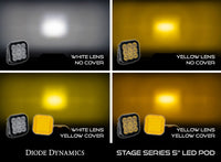 SS5 LED Pod Cover Yellow Diode Dynamics