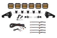 20-Present Polaris RZR SS5 Sport CrossLink Roof Yellow Combo Lightbar Kit Diode Dynamics