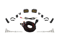 Stage Series 2 Inch Roll Bar Chase Light Kit, SSC2 Sport Yellow (Pair) Diode Dynamics