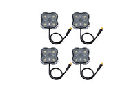 Stage Series SXS Rock Light Installer Kit, RGBW M8 w/Controller (4-pack)