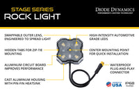 Stage Series SXS Rock Light Installer Kit, RGBW M8 w/Controller (4-pack)