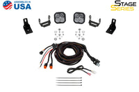 Stage Series Ditch Light Kit for 2022+ Ford Maverick, C2 Sport White Combo