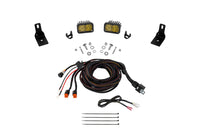 Stage Series Ditch Light Kit for 2022+ Ford Maverick, C2 Sport Yellow Combo