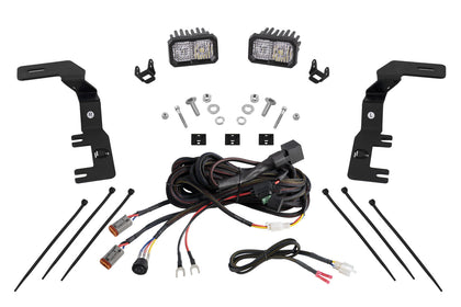 Stage Series Ditch Light Kit for 2023-Present Chevrolet Colorado C2 Sport White Combo Diode Dynamics