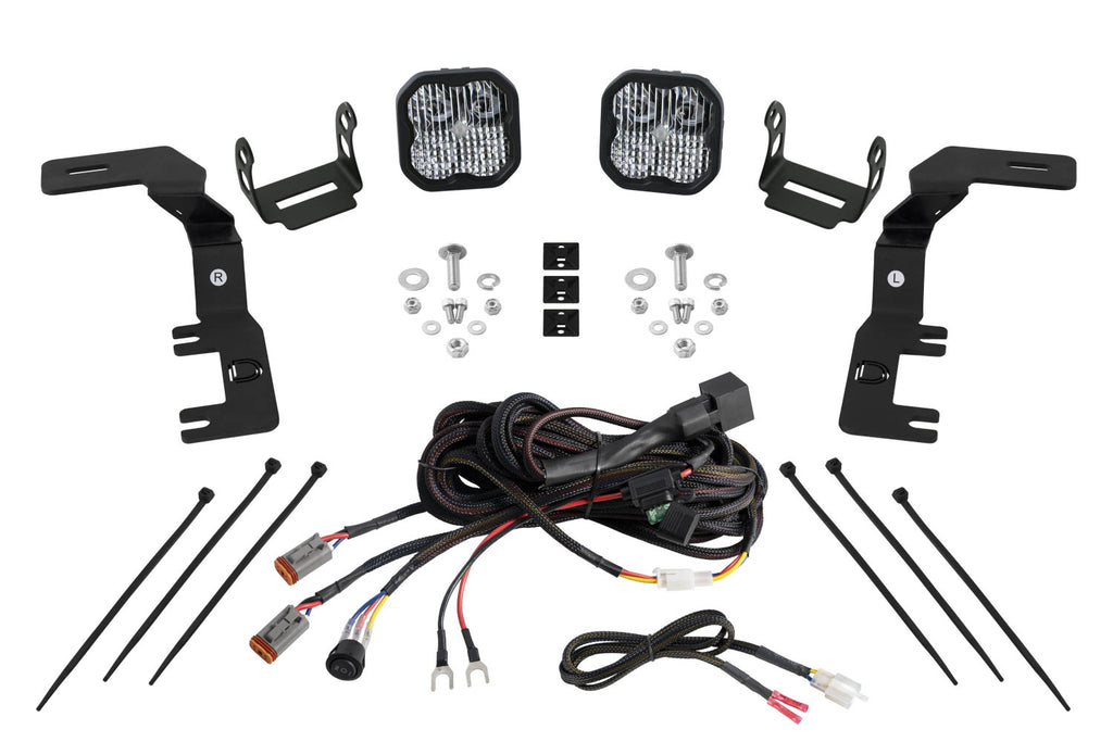 Stage Series Ditch Light Kit for 2023+ Chevrolet Colorado SS3 Sport White Combo