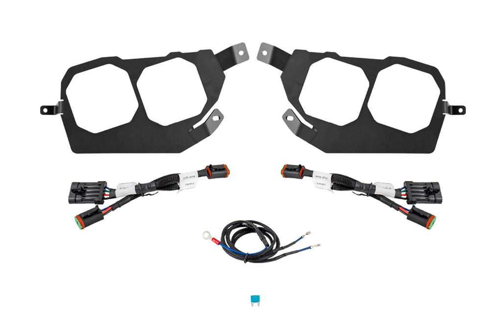 SS3 LED Headlight Mounting Bracket Kit for 2014-2023 Polaris RZR XP