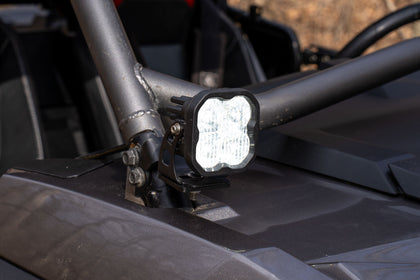 Stage Series SS3 A-Pillar Pod Kit for 2014-2018 Polaris RZR XP, Pro White Combo Diode Dynamics