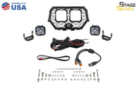 Stage Series LED Grille Kit Bracket Kit for 2014-2018 Polaris RZR XP