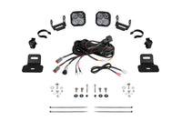 Stage Series Ditch Light Kit for 2017-2024 Can-Am Maverick X3 SS3 Pro White Combo Diode Dynamics