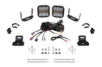 Stage Series Ditch Light Kit for 2017-2024 Can-Am Maverick X3 SS5 Sport White Combo Diode Dynamics