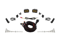 Stage Series 1.875 Inch Roll Bar Chase Light Kit SSC2 Sport Yellow Diode Dynamics