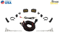 Stage Series 1.875 Inch Roll Bar Chase Light Kit SSC2 Sport Yellow Diode Dynamics