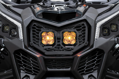 Stage Series LED Grille Kit for 2017-2024 Can-Am Maverick X3 Sport White Combo Diode Dynamics