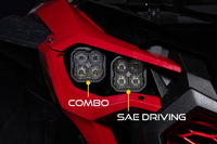 SS3 LED Headlight Kit for 2022-2024 Honda Talon, Sport White ABL