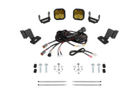 Stage Series Ditch Light Kit for 2019-2024 Honda Talon, SS3 Pro Yellow Combo